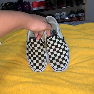 Checker board vans